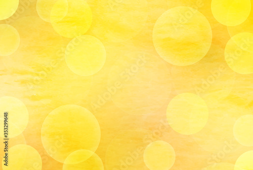水彩　和紙　金　背景
