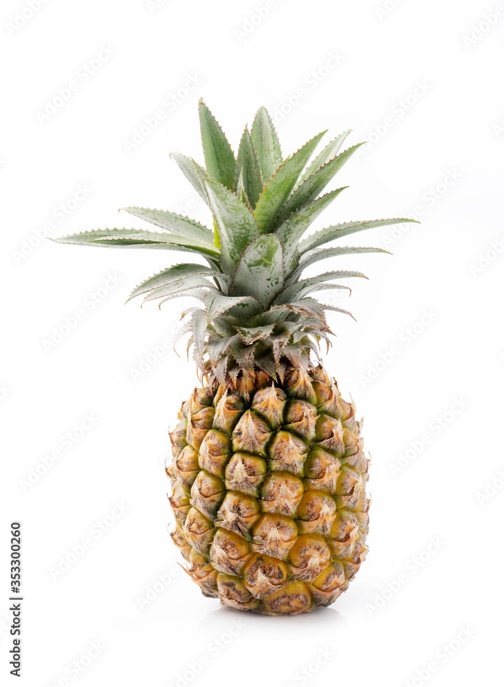 pineapple isolated on white background pineapple isolated on white background