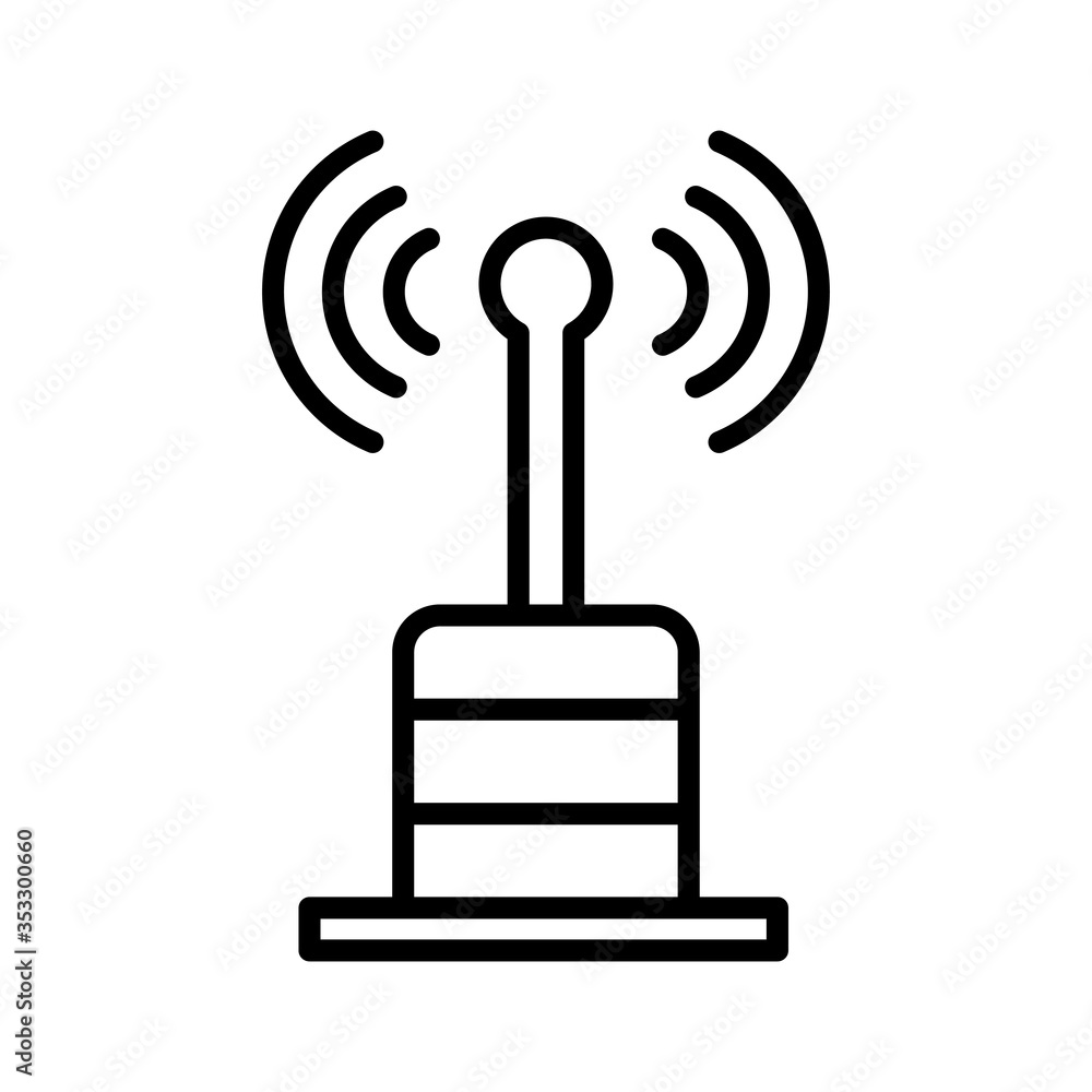 transmitter icon design , flat style trendy collection transmitter icon design , flat style trendy collection