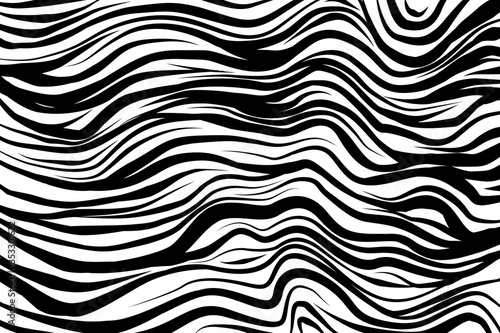 abstract pattern of zebra skin texture background © sarayutoat