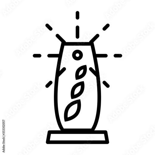 Air freshener icon, outline icon