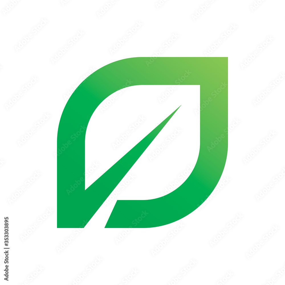 modern green nature leaf logo design modern green nature leaf logo design