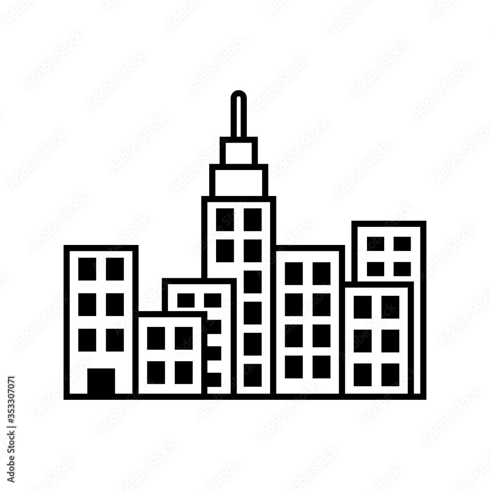City building icon
