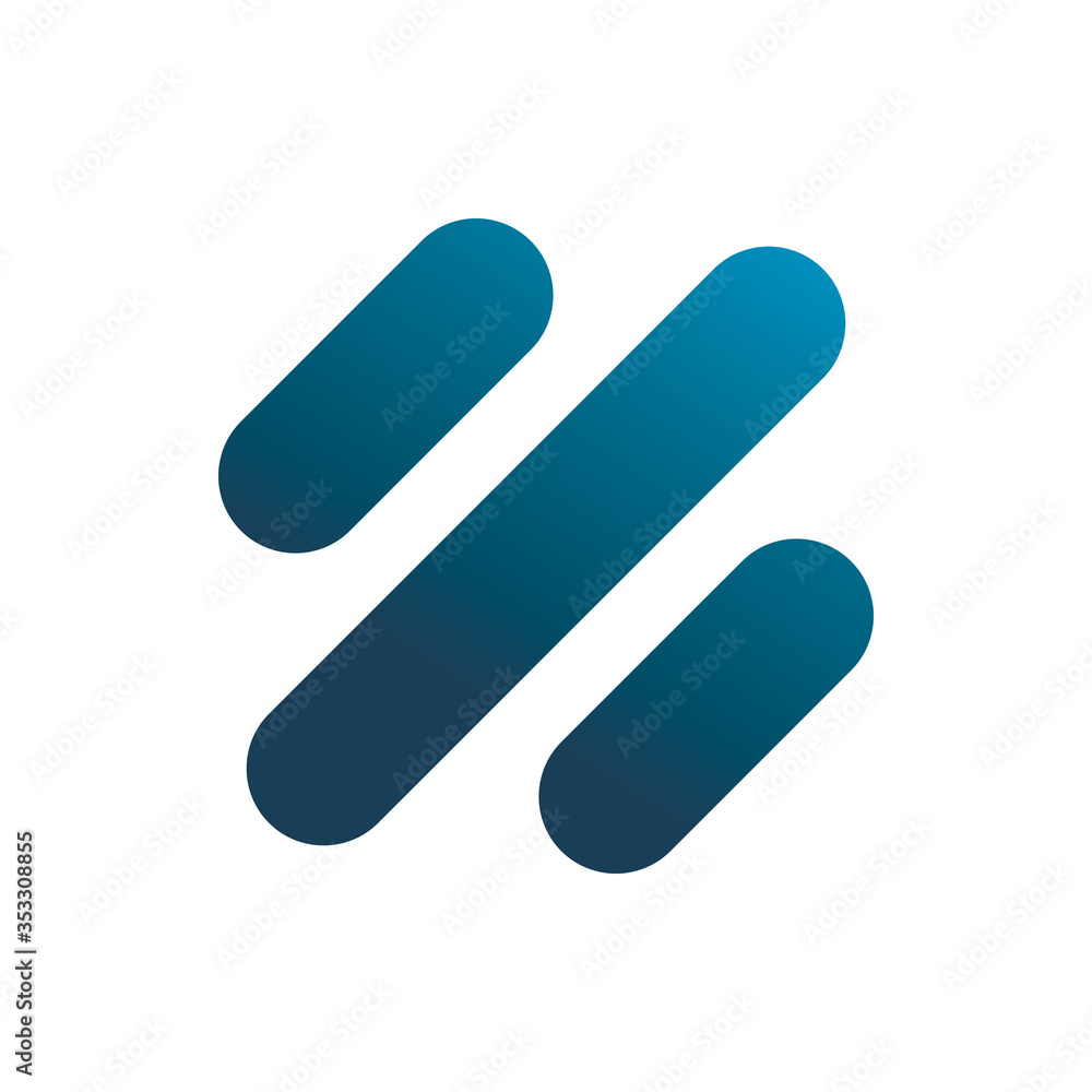 blue strip line color logo design blue strip line color logo design