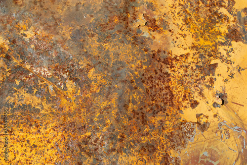 rusty on steel texture background © sarayutoat