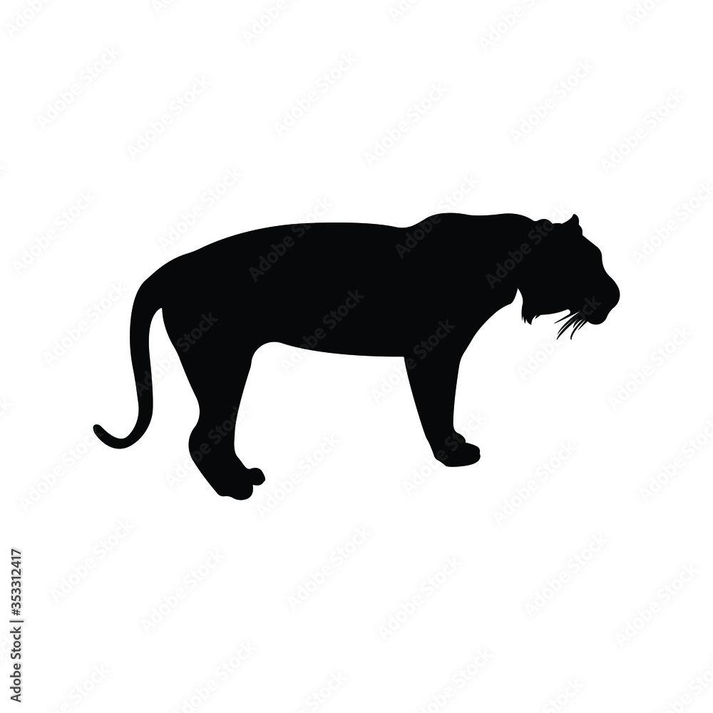 Fototapeta premium Tiger icon