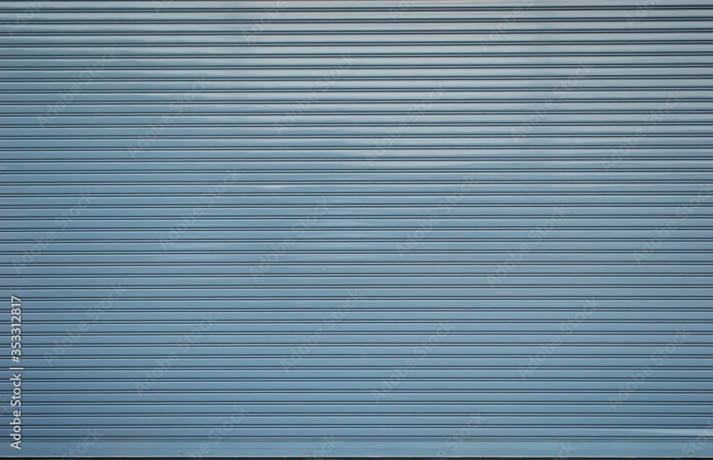 gray corrugated metal sheet,white Slide door ,garage door gray corrugated metal sheet,white Slide door ,garage door