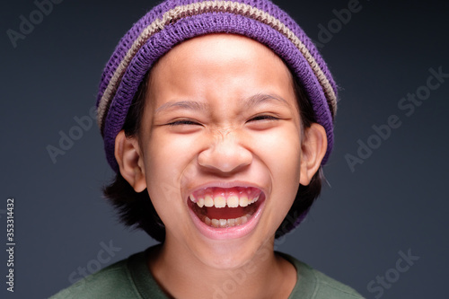 Thai Child Laughing