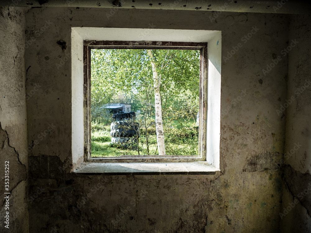 exploring the ruin of an abandoned country house exploring the ruin of an abandoned country house