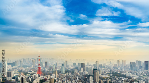 Tokyo tower, landmark of Japan © byjeng