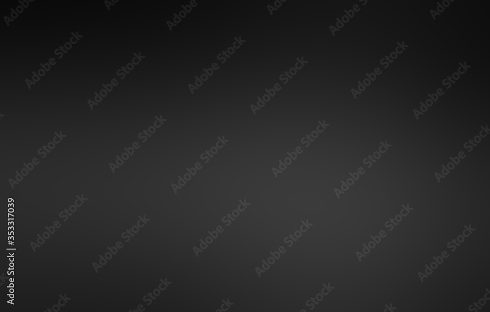 Fototapeta premium Abstract background, black gradient, dark gray background used in design. Align the letters Mobile screen computer screen website
