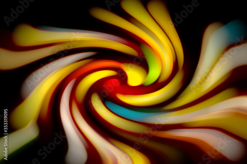 abstract background gold line move twirl