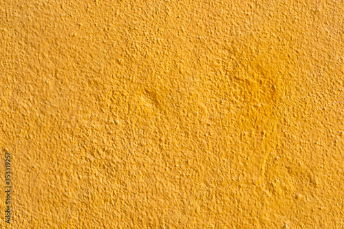 yellow concrete wall texture background