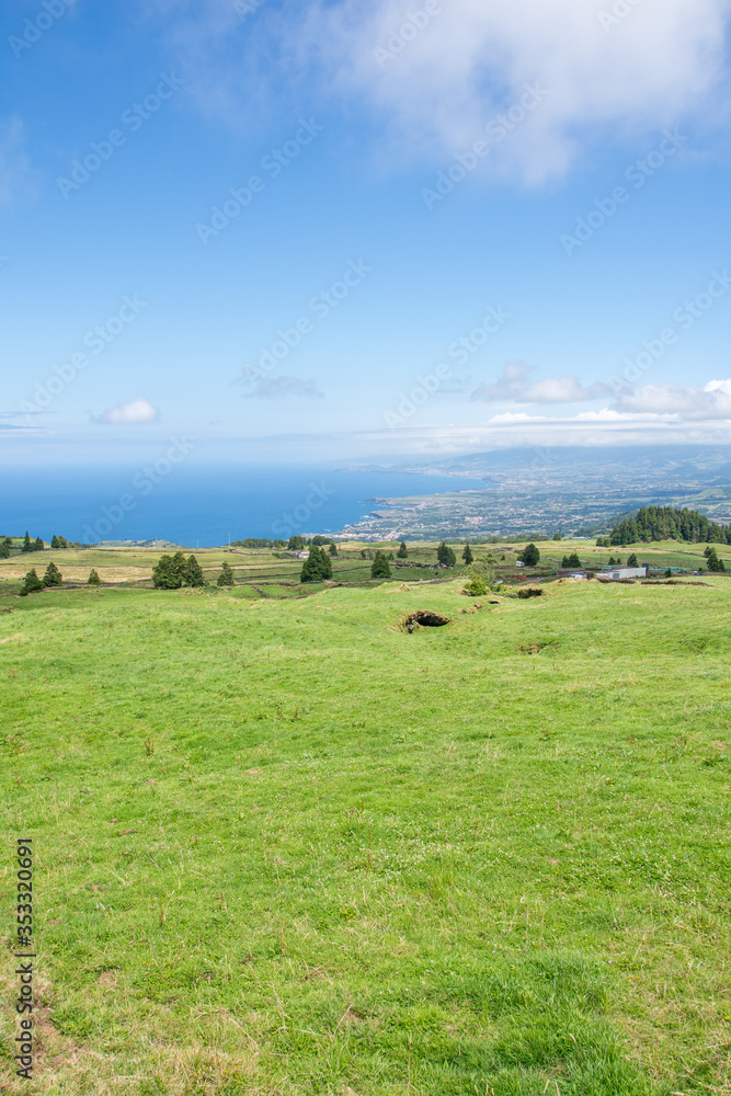Walk on the Azores archipelago. Discovery of the island of Sao Miguel, Azores. Walk on the Azores archipelago. Discovery of the island of Sao Miguel, Azores.