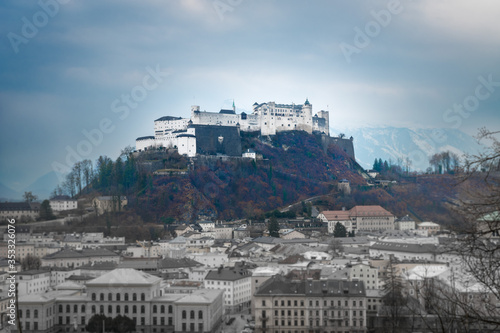 Salzburger Festung mit Altstadt