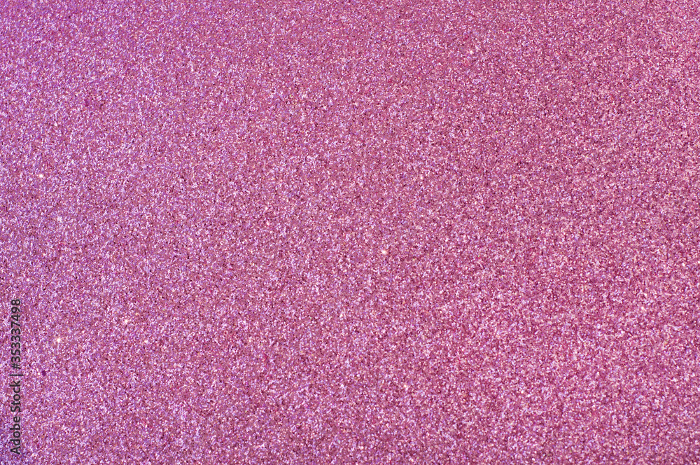 Fototapeta premium Colorful abstract blurred pink background, pink glitter texture christmas