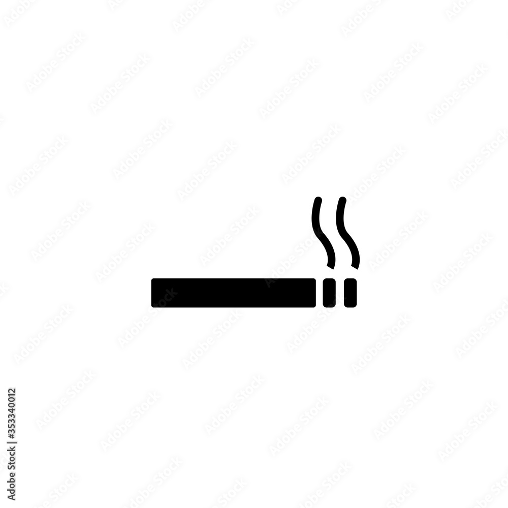 Smoking Icon vector Design Template Smoking Icon vector Design Template
