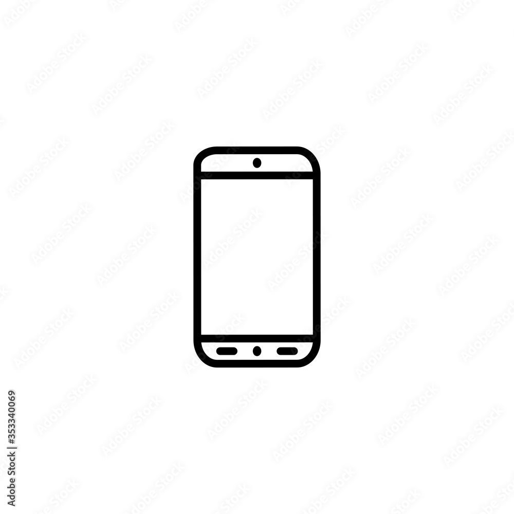 Smart phone And Hand phone Icon Vector Design Template Smart phone And Hand phone Icon Vector Design Template