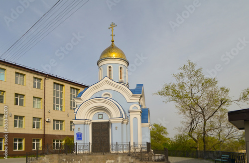 Vladivostok, Church in honor of St. Nicholas the Miracle Worker at the Admiral Nevelsky University photo