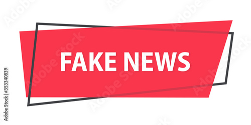 fake news bannière