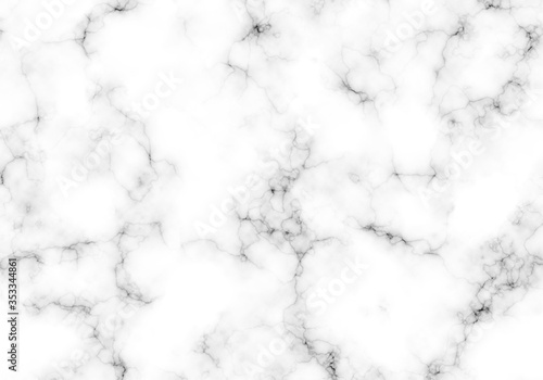 White and black marble texture background