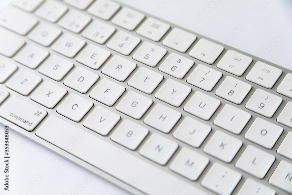 white-key computer keyboard white-key computer keyboard