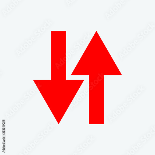 Free Download Red arrow icon - GFXLoad