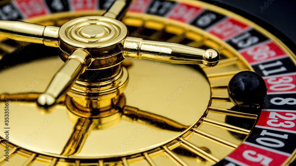 Gambling and night entertainment. Winning at a Vegas casino. Play roulette for money and win at the casino, win a big jackpot Gambling and night entertainment. Winning at a Vegas casino. Play roulette for money and win at the casino, win a big jackpot