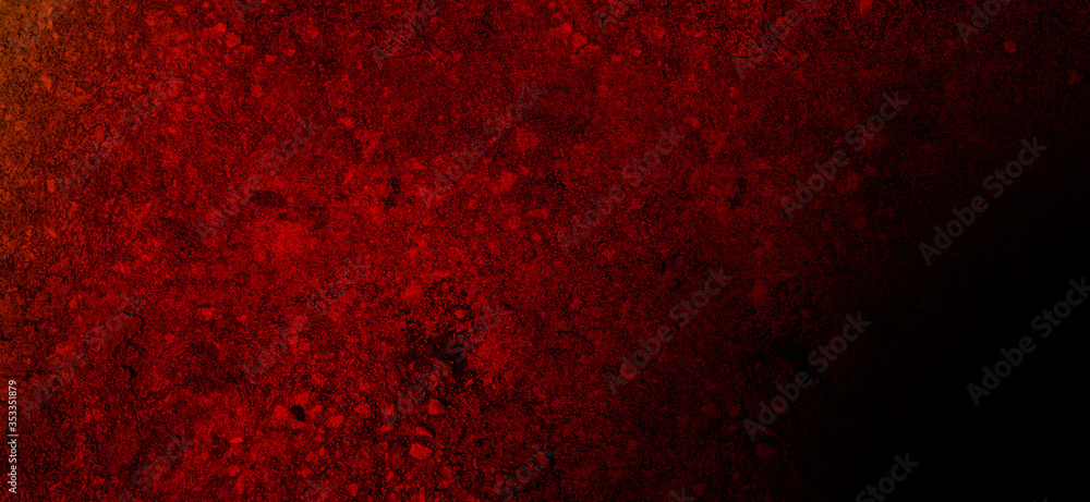 Red cracked cement wall background Red cracked cement wall background