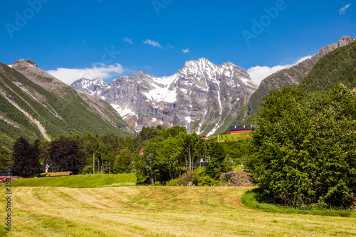 June, 2019 - Standaldalen Valley in the Sunnmore Alps, More og Romsdal, Norway.