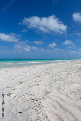 Playa Pilar one of Cubas most beautiful beaches at Cayo Guillermo on the Jardines del Rey, Cuba photo