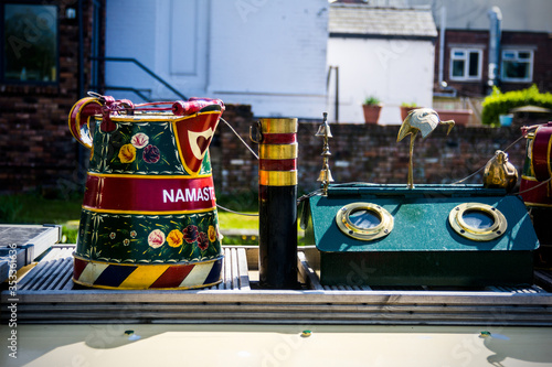 Foto Canal Boat Water Jug and Fittings