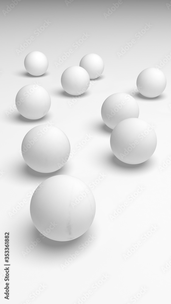 White abstract background. Lowpoly backdrop. Crumpled paper. 3D illustration