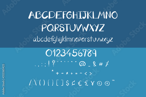 This set is alphabets A-Z, numeral and punctuation that you can use on your logos, social media, print etc.