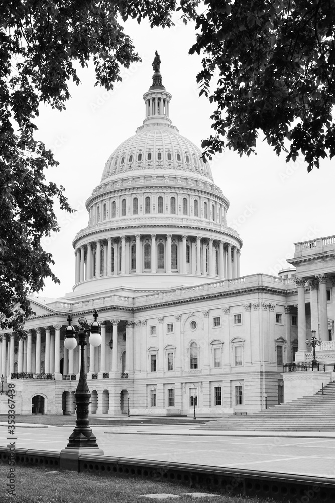 Fototapeta premium U.S. Capitol Building in Washington D.C. United States of America