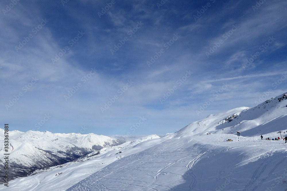Val Thorens Three Valleys Ski Region French Alps France