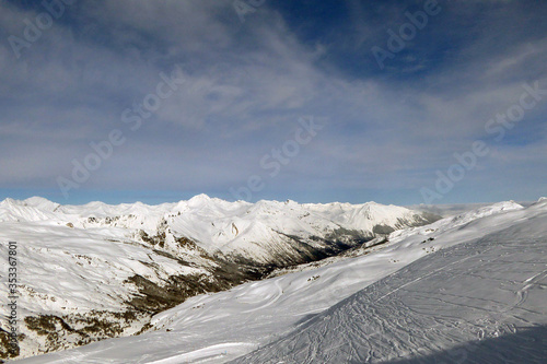Val Thorens Les Menuires Les Trois Vallees ski region, France