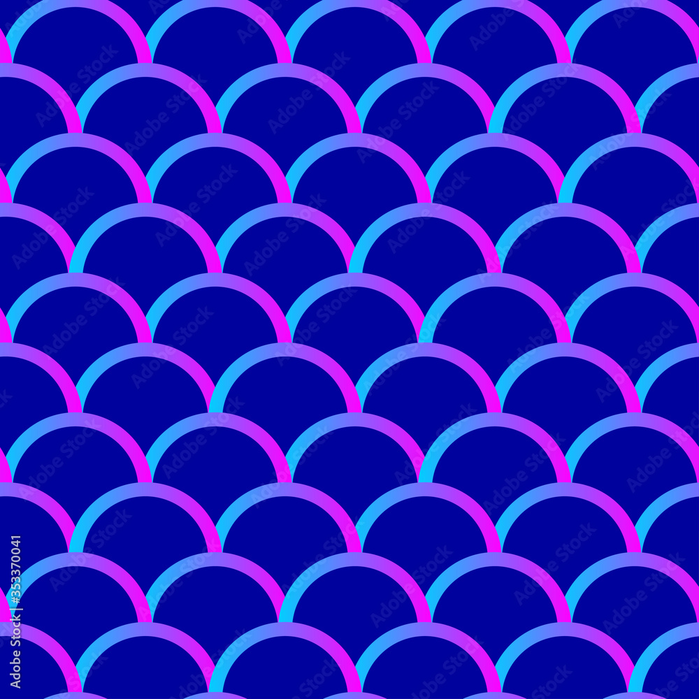 Mermaid sweet seamless pattern for textile, print. Fish scales background for wrapping paper Mermaid sweet seamless pattern for textile, print. Fish scales background for wrapping paper