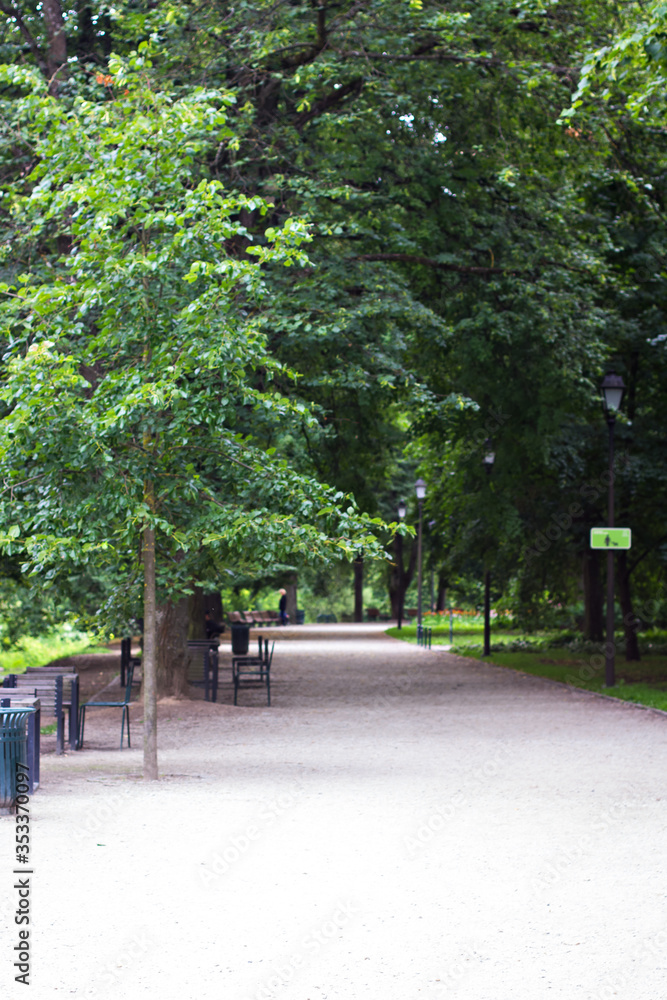 The bernardine garden - bernardinu sodas - in the lithuanian capital Vilnius.