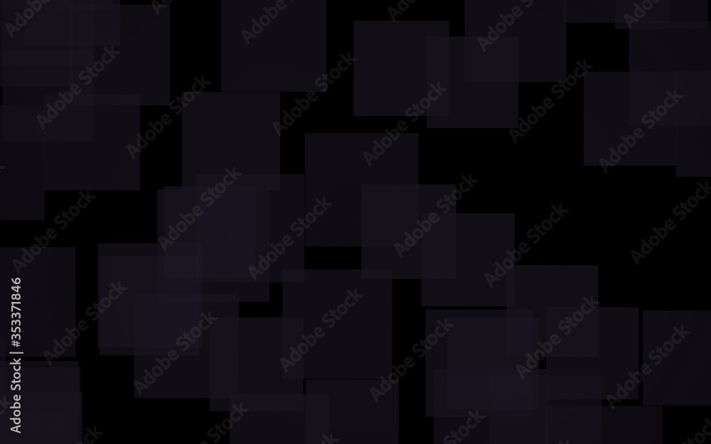 Black abstract background. Backdrop with grey squares. 3D illustration Black abstract background. Backdrop with grey squares. 3D illustration
