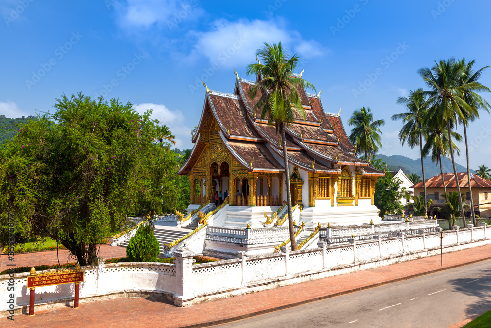 Ho Pha Bang in  the Royal Palace Museum Landmark Luang Prabang