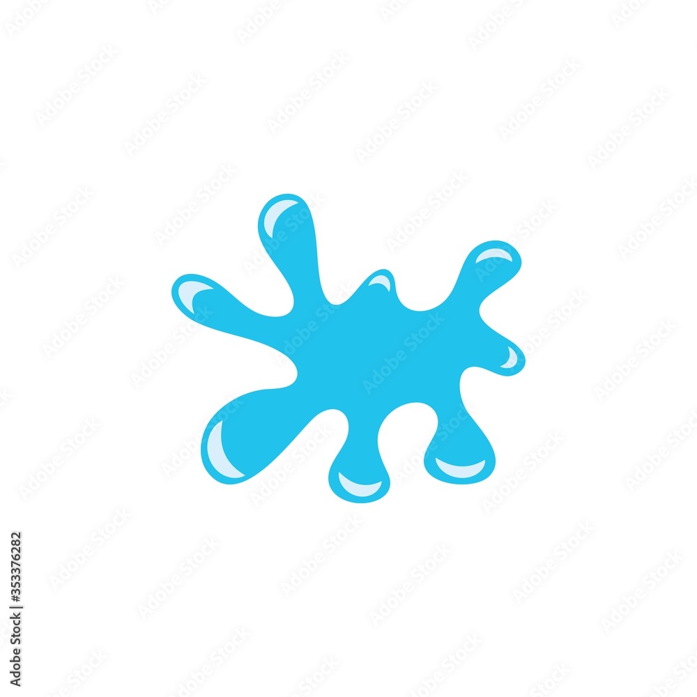 Water Splash vector illustration design Water Splash vector illustration design