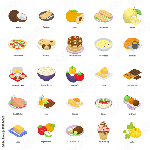  Fast Food Icons 