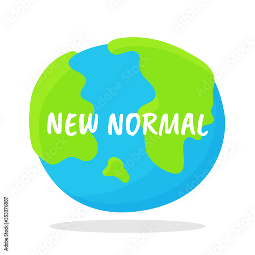 New Normal. The new change of the world after the corona virus crisis.