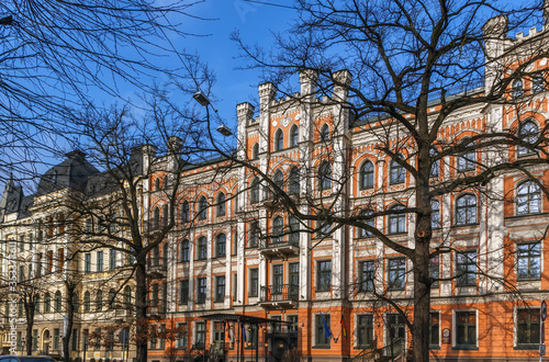 Elizabetes street in Riga, Latvia