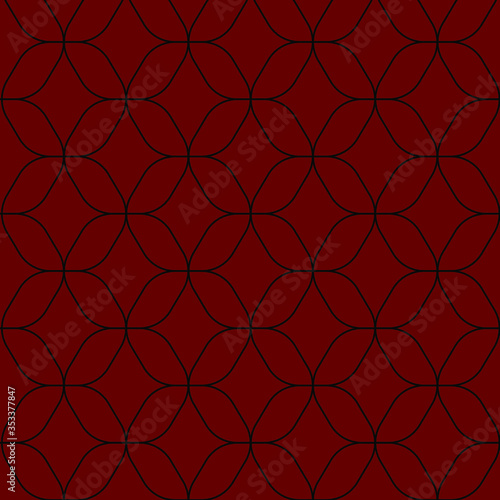 vector drawn with seamless repeated geometric shapes pattern. minimal desing. it can be used as banner  template  wallpaper  background  backdrop  fabric pattern  cover page design  etc.