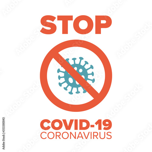 Coronavirus caution sign. Stop coronavirus covid-19. Covid-19 pandemic concept Isolated element on transparent background. 