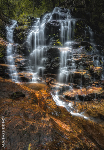 Dream Waterfalls, shooting with slow speed shutter or long exposure.