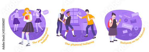 Bullying Flat Compositions Set