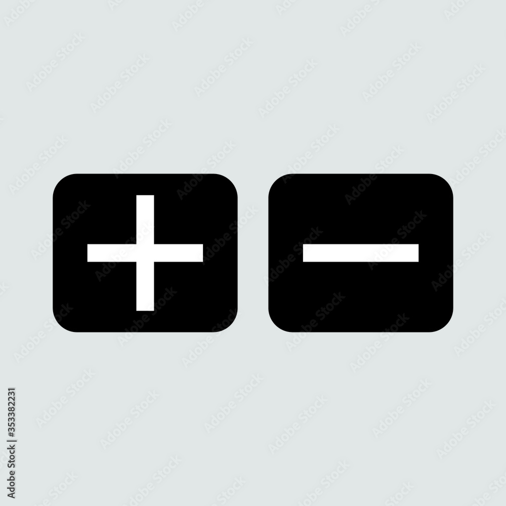 plus minus icon plus minus icon